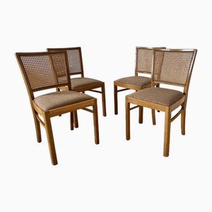 Viennese Dining Chairs, 1950s, Set of 4