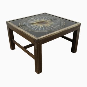 Mid-Century Campaign Style Coffee Table from Maison Jansen, 1960s