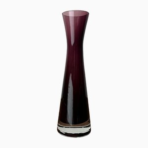 Mid-Century German Diabolo Glass Vase, 1960s