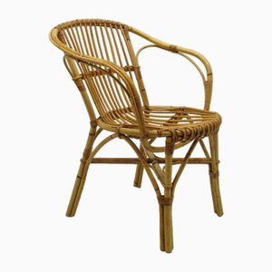 Vintage Rattan Stuhl, 1970er