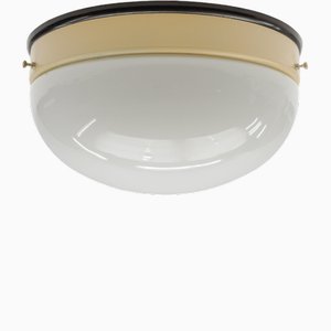 Bauhaus Minimalistic Flush Mount, Germany, 1930s