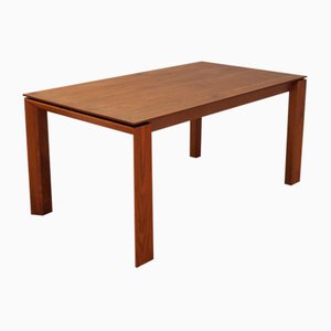 Mesa plegable italiana de nogal de Calligaris