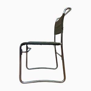 Bauhaus Tubular Steel Chrome Chair attributed to Hynek Gottwald, 1928