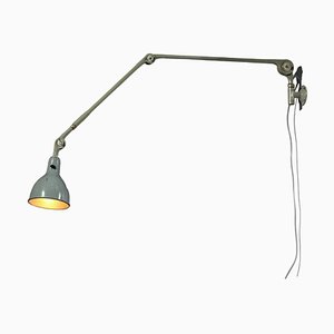 Swedish Industrial Lamp in Blue-Grey Metal from Ericsson, 1960s