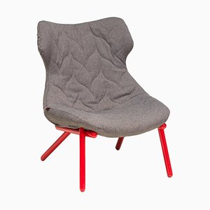 Foliage Armchair in Grey Fabric attributed to Patricia Urquiola for Kartell, 2010s