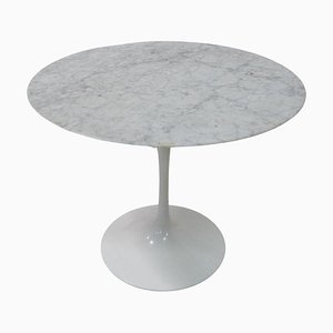 Mid-Century Small Round Dining Table attributed to Eero Saarinen for Knoll International, 1960s