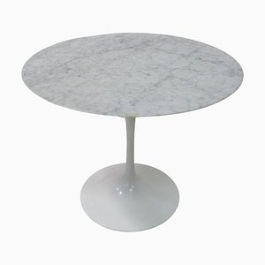 Petite Table de Salle à Manger Ronde Mid-Century attribuée à Eero Saarinen pour Knoll International, 1960s