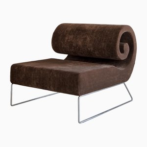 Chaise Escargot Vintage en Acier