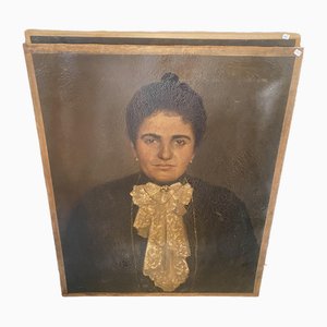 Portrait of Woman, 1900, Painting, Framed