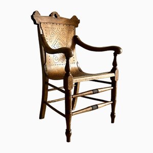 Bent Plywood and Oak Frame Armchair, 1872