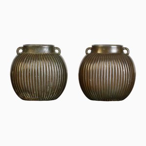 Petits Vases par Just Andersen, Set de 2