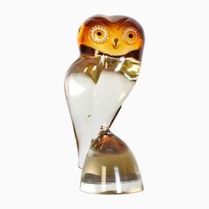 Murano Glass Owl by Salviato