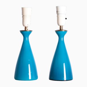 Tischlampen von Jacob E. Bang, 1950er, 2er Set