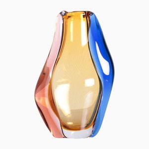 Art Glass Vase attributed to Hana Machovska, 1960s