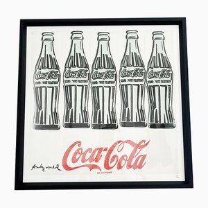 Andy Warhol, Coca-Cola, Lithograph, 2000s, Framed