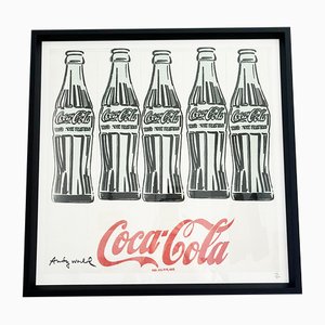 Andy Warhol, Coca-Cola, Litografia, anni 2000, Incorniciato