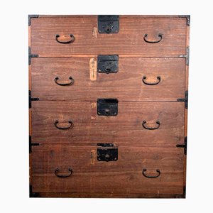 Japanese Traditional Tansu Chest of Drawers, 1920s