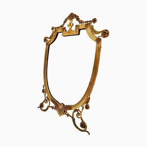 Table Mirror in Brass, 1940s