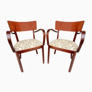 Art Deco Dining Chairs from Thonet, 1930s, Set of 2