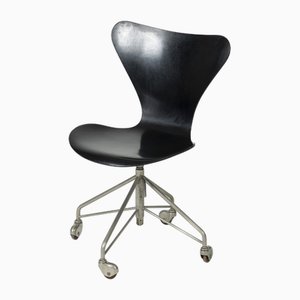 Office Chair attributed to Arne Jacobsen for Fritz Hansen, 1958