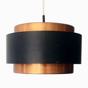 Lámpara colgante Saturn atribuida a Jo Hammerborg para Fog & Mørup, Dinamarca, años 60