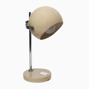 Beige Eyeball Table Lamp, 1970s
