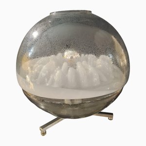 Lámpara era espacial de cristal de Murano, años 70