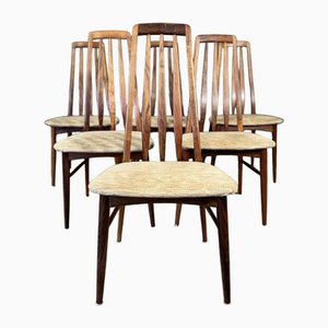 Danish Rosewood Dining Chairs by Koefoed Hornslet, Set of 6