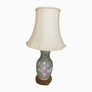 Lampe Vintage en Porcelaine, Chine