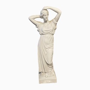 Estatuilla de mujer Pompeia vintage