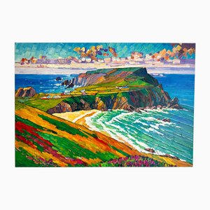 K. Husslein, Ocean Breeze, Oil on Canvas