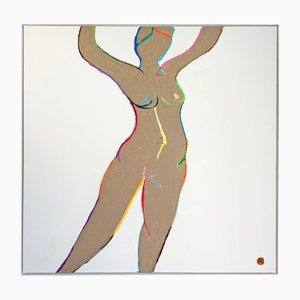 Katharina Hormel, Adventures after Matisse, technique mixte sur toile