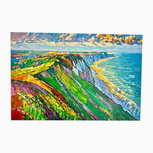 K. Husslein, The Ocean's Roar, Oil on Canvas