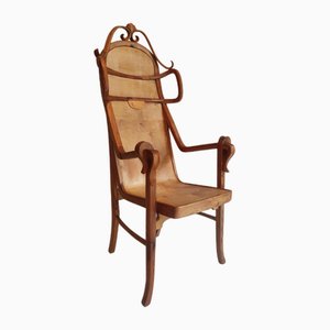 Silla de madera de Eberhard Muéller, años 80