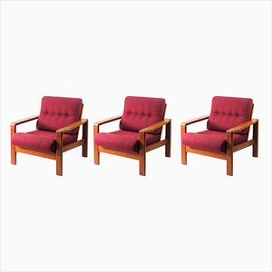 Poltrona con divano, Danimarca, anni '60, set di 2