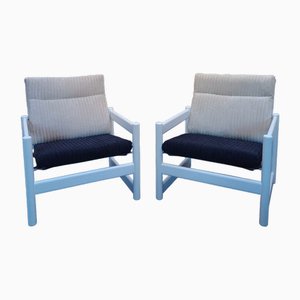 Campus Lounge Chairs attributed to John Morton, 1960s, Set of 2