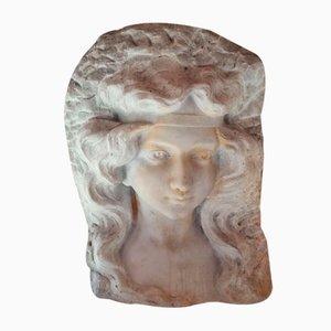 Alfredo Neri, Bust, Carrara Marble