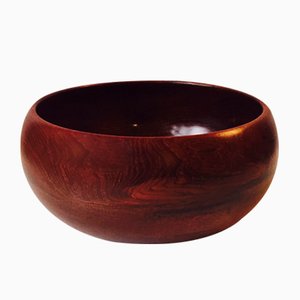 Mid-Century Large Danish Teak Bowl from Kay Bojesen, 1950s