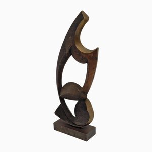 Paolo Marazzi, Sculpture Abstraite, 20ème Siècle, Bronze