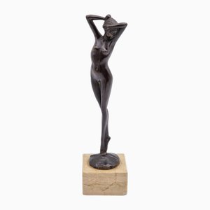 Guido Mariani, Escultura de bailarina, años 50, Bronce