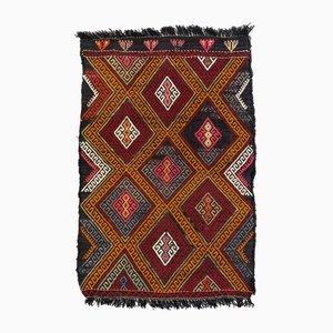 Mini Tapis Kilim Vintage en Laine, Turquie