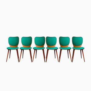 Chaises Série 800G par Max Bill pour Baumann, 1955, Set de 6