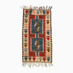 Alfombra Kilim turca vintage de lana