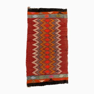 Mini Tapis Kilim Vintage en Laine, Turquie