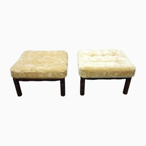 Set de Repose-Pieds Mid-Century, 1970s