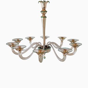 Murano Chandelier by Barovier & Toso, 1930s