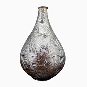 Vintage Sage Vase by René Lalique, 1920s