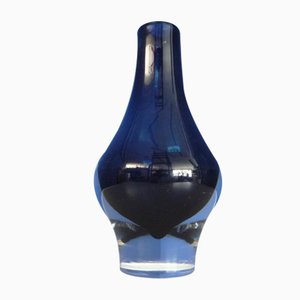 Vintage Glass Vase by Mona Morales Schildt for Kosta, 1950s
