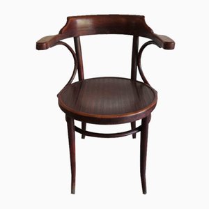 Mid-Century Wooden Bistro Chair, 1950s