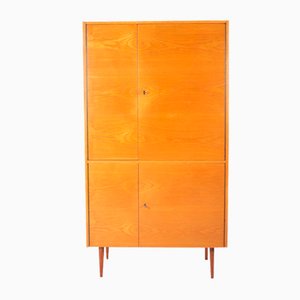 Mid-Century Ash Wood Cabinet from Up Zavody, 1965